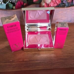 Valentino V-Lighter, EYE2CHHECK, Minirosso Lipstick Set